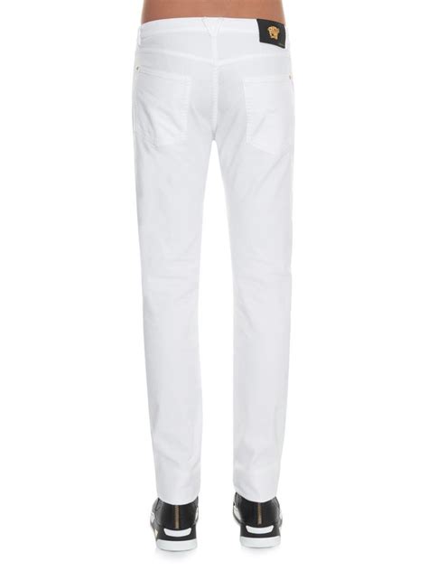 versace white jeans mens advertise 1990ents|Men’s Jeans in the 1990s .